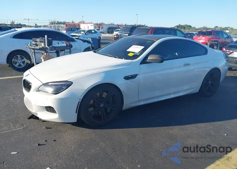 2016 BMW M6 z USA, uszkodzony, nr VIN WBS6J9C56GD934694